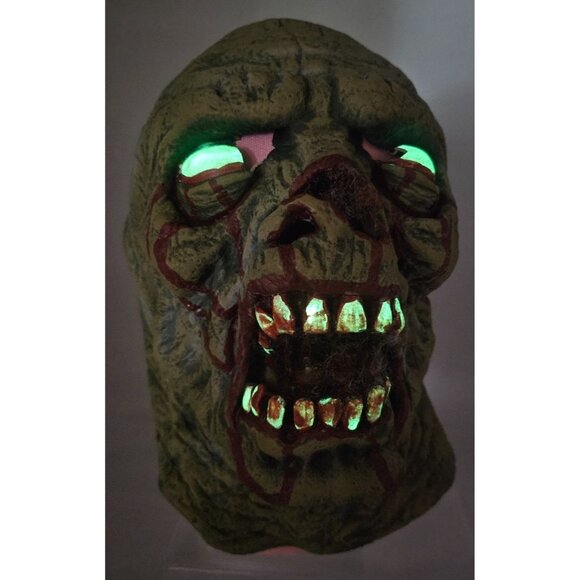 Vintage Don Post Studios Glow in the Dark Mask 2003 PMG Zombie Horror Halloween